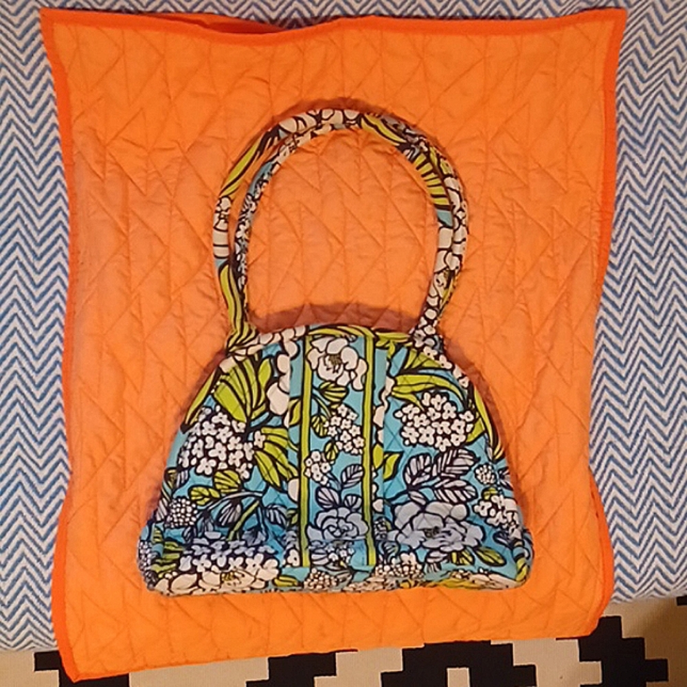 Vera Bradley Turquoise Floral Handbag